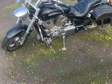 2002 Honda VTX 1800, чёрный, 630000 рублей, вид 1