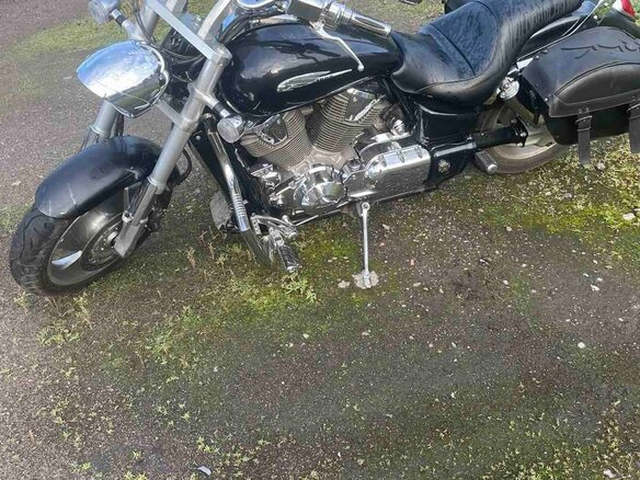 2002 Honda VTX 1800, чёрный, 630000 рублей