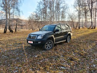 2008 Toyota Land Cruiser Prado 5-speed 120 Series Рестайлинг, чёрный, 2500000 рублей, вид 1