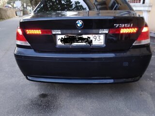 2004 BMW 7 серии 735i IV (E65/E66), чёрный, 800000 рублей, вид 3