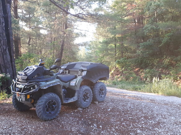 2018 BRP Can-Am Outlander 650, зелёный, 2000000 рублей - вид 5