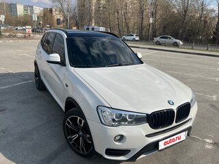 2014 BMW X3 28i xDrive II (F25) Рестайлинг, белый, 2500000 рублей, вид 5