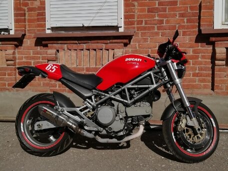 2006 Ducati Monster 620, красный, 490000 рублей, вид 3