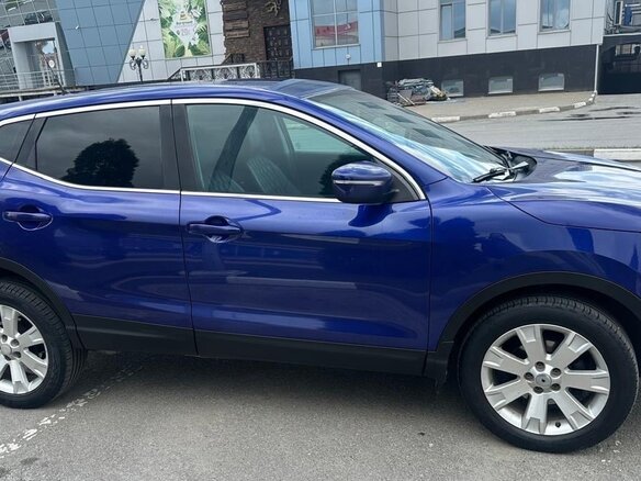 2014 Nissan Qashqai II, синий, 1120000 рублей - вид 5