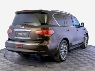 2017 Infiniti QX80 I Рестайлинг, коричневый, 3190000 рублей, вид 5