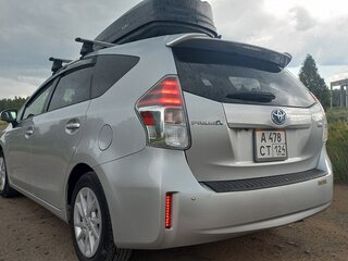 2018 Toyota Prius Alpha I (ZVW40/41) Рестайлинг, серый, 2200000 рублей, вид 4