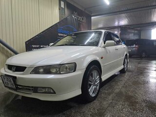 2002 Honda Accord VI, белый, 815000 рублей, вид 3