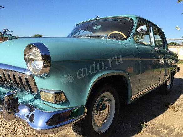 1962 ГАЗ 21 «Волга», голубой - вид 5