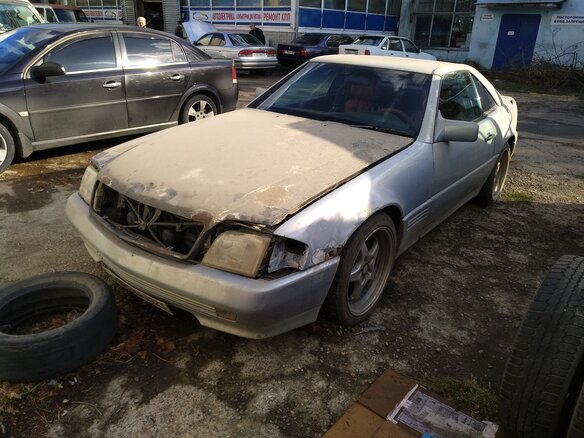 1992 Mercedes-Benz SL-Класс 500 IV (R129), серебристый - вид 6