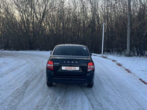 2023 Lada (ВАЗ) Granta I Рестайлинг, чёрный, 900000 рублей - вид 4