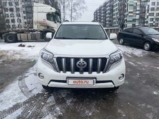 2016 Toyota Land Cruiser Prado 150 Series Рестайлинг 1, белый, 4000000 рублей, вид 2