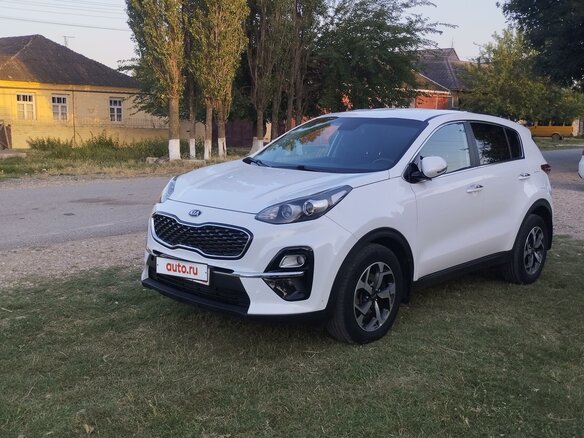 2019 Kia Sportage IV Рестайлинг, белый, 2370000 рублей