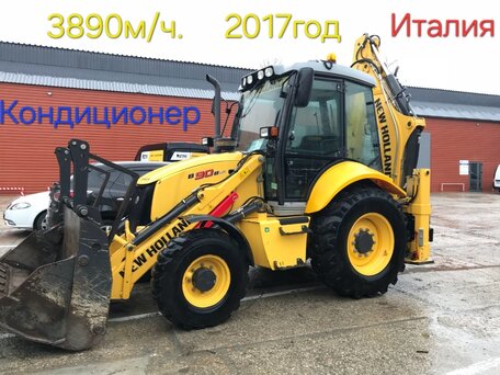 2017 New Holland B90B, жёлтый, 8450000 рублей, вид 1