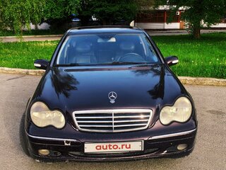 2001 Mercedes-Benz C-Класс 240 II (W203), фиолетовый, 350000 рублей, вид 4