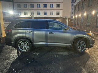 2014 Toyota Highlander III (XU50), серый, 3259000 рублей, вид 4
