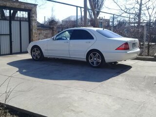 2004 Mercedes-Benz S-Класс 350 IV (W220) Рестайлинг, серебристый, 1650000 рублей, вид 5