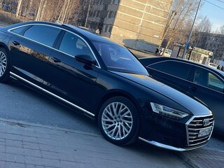 2020 Audi A8 Long 55 TFSI IV (D5), чёрный, 7500000 рублей, вид 4