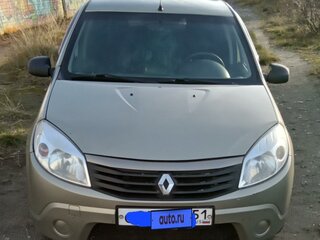 2011 Renault Logan I Рестайлинг, бежевый, 500000 рублей, вид 2