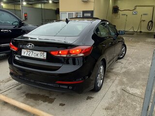 2016 Hyundai Elantra VI (AD), чёрный, 1250000 рублей, вид 4