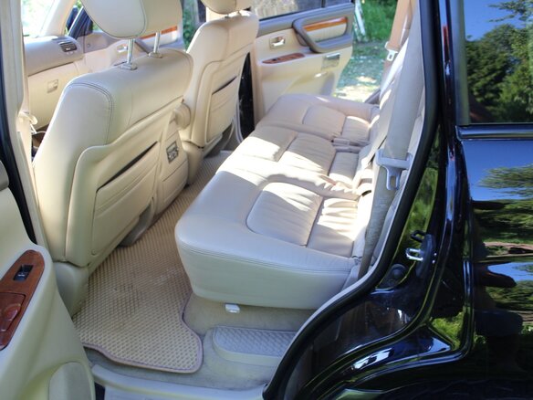 2005 Lexus LX 470 II Рестайлинг, чёрный, 1820000 рублей - вид 19