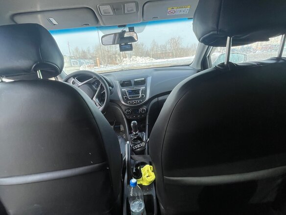 2016 Hyundai Solaris I Рестайлинг, белый, 1150000 рублей - вид 10