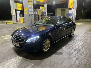 2016 Mercedes-Benz C-Класс 180 IV (W205), синий, 1830000 рублей, вид 1