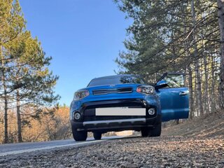 2018 Kia Soul II Рестайлинг, синий, 1800000 рублей, вид 3