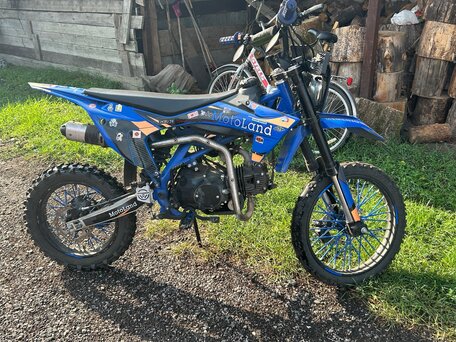2024 Motoland CRF125, синий, 70000 рублей, вид 1
