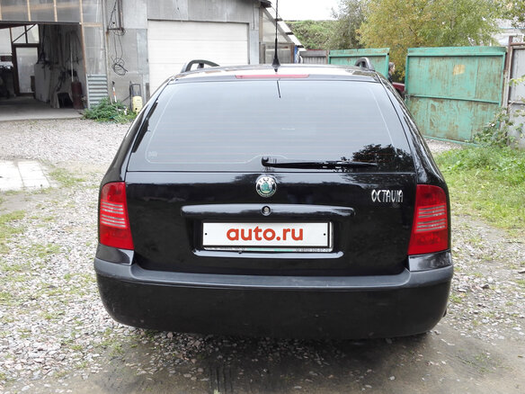 2006 Skoda Octavia I (A4) Рестайлинг, чёрный - вид 4