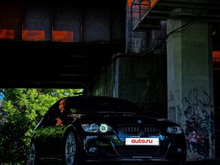 2007 BMW 3 серии 325xi V (E90/E91/E92/E93), чёрный, 1490000 рублей, вид 4