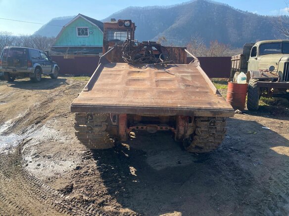 1987 ОТЗ ТДТ-55, красный, 800000 рублей - вид 6