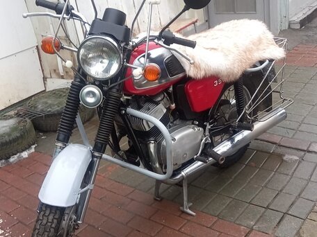 1977 Jawa 350/634, красный, 230000 рублей, вид 3