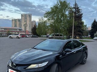 2020 Toyota Camry VIII (XV70), чёрный, 4150000 рублей, вид 1