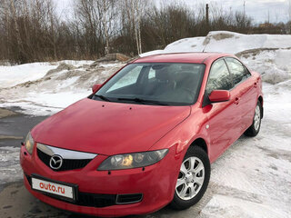 2007 Mazda 6 I (GG) Рестайлинг, красный, 670000 рублей, вид 2