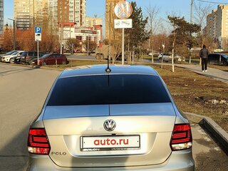2019 Volkswagen Polo V Рестайлинг, серебристый, 1350000 рублей, вид 5