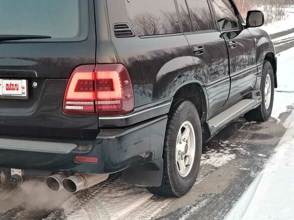 2000 Toyota Land Cruiser 100 Series, чёрный, 2200000 рублей - вид 6