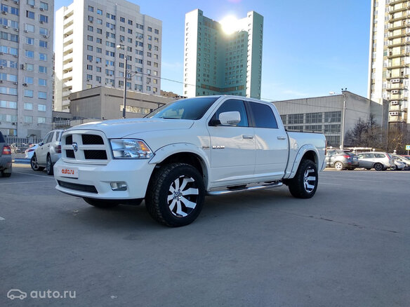 2009 Dodge RAM IV (DS/DJ), белый - вид 1