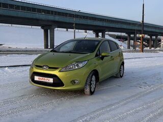 2011 Ford Fiesta Mk6, зелёный, 870000 рублей, вид 1