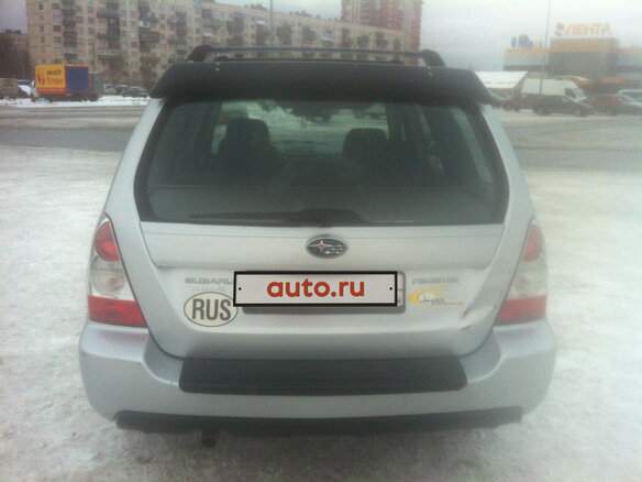 2006 Subaru Forester II Рестайлинг, серебристый - вид 2