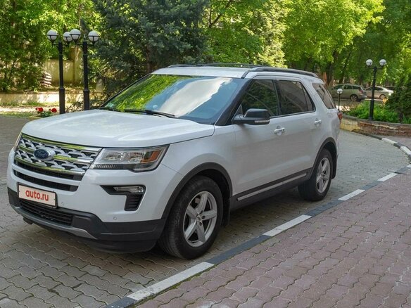 2018 Ford Explorer V Рестайлинг 2, белый, 2001000 рублей - вид 18