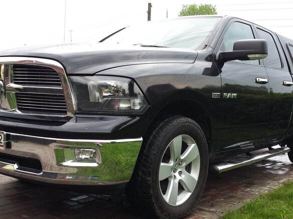 2010 Dodge RAM IV (DS/DJ), чёрный - вид 2