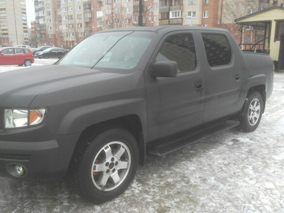 2007 Honda Ridgeline I, чёрный - вид 13