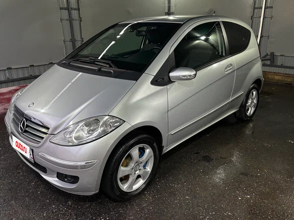 2008 Mercedes-Benz A-Класс 170 II (W169) Рестайлинг, серебристый, 1200000 рублей