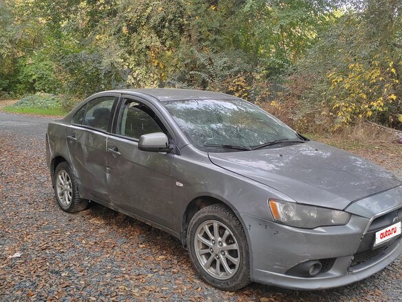 2013 Mitsubishi Lancer X Рестайлинг, серый, 320000 рублей