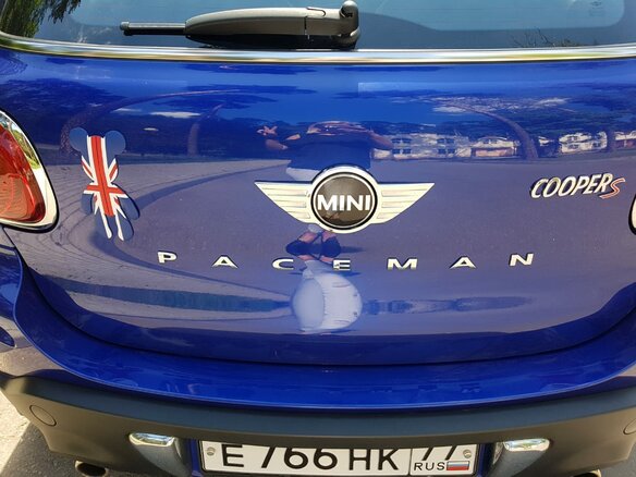 2013 Mini Paceman Cooper S I, синий - вид 17