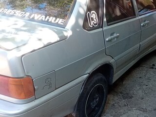 2004 Lada (ВАЗ) 2115, серебристый, 120000 рублей, вид 5
