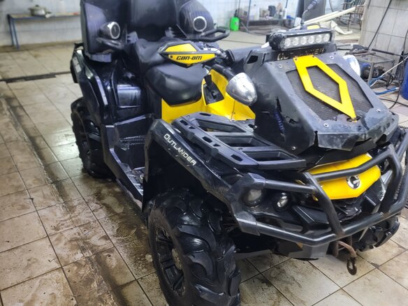 2014 BRP Can-Am Outlander Max XT-P 1000R, жёлтый, 1000000 рублей - вид 7