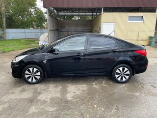 2014 Hyundai Solaris I, чёрный, 1200000 рублей, вид 4
