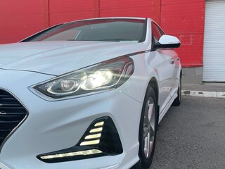 2017 Hyundai Sonata VII (LF) Рестайлинг, белый, 2200000 рублей, вид 5