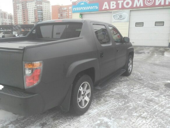 2007 Honda Ridgeline I, чёрный - вид 10